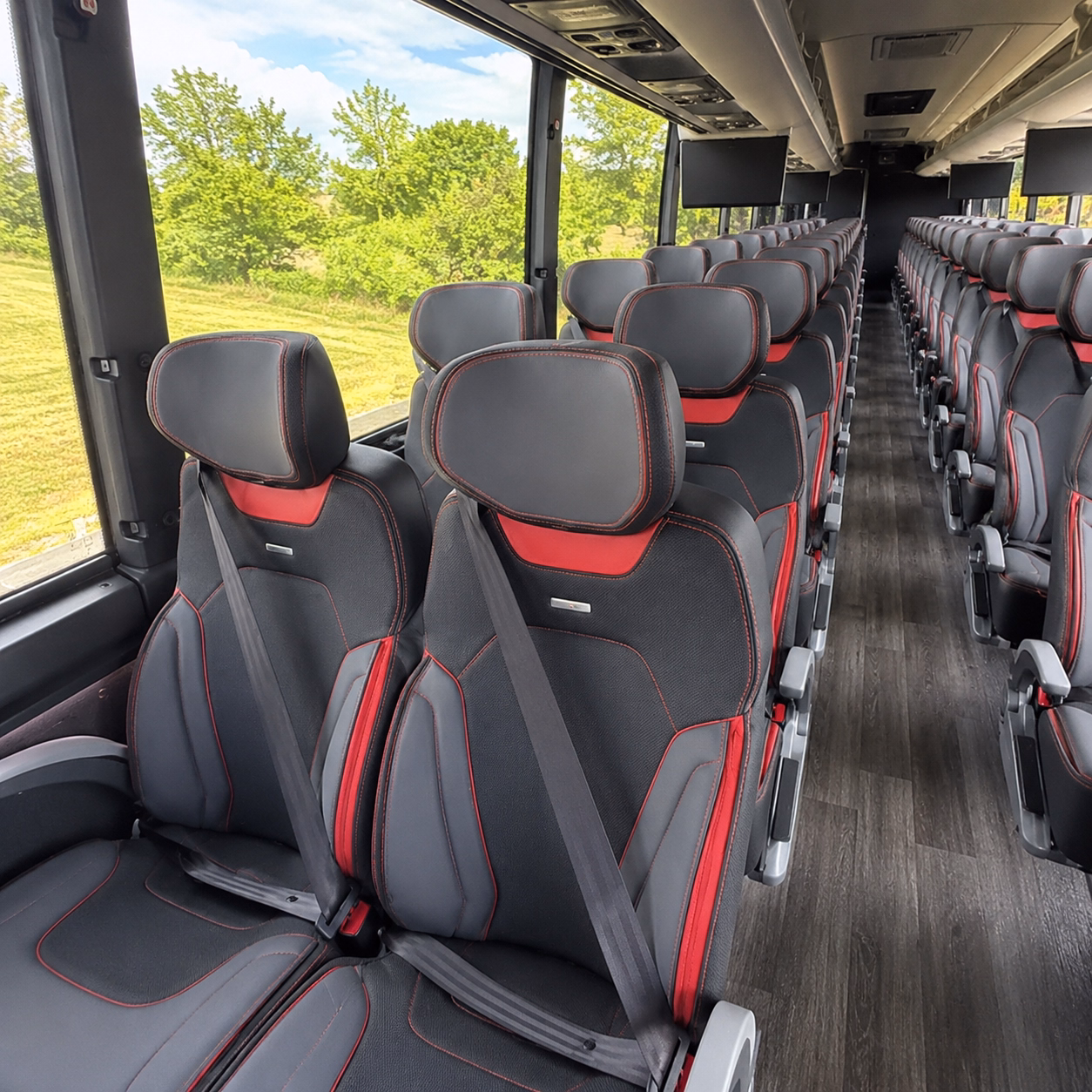 garden grove private event transportation onboard seating